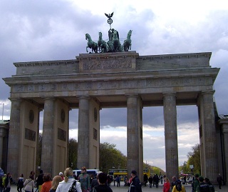 Foto vom Brandenburger Tor in Berlin