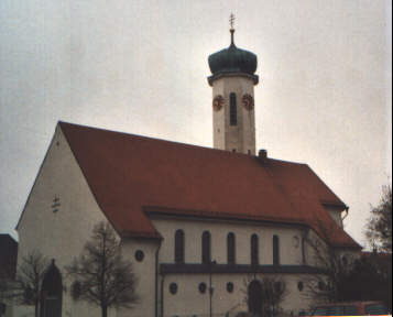 Die Pfarrkirche St. Wolfgang in Meitingen